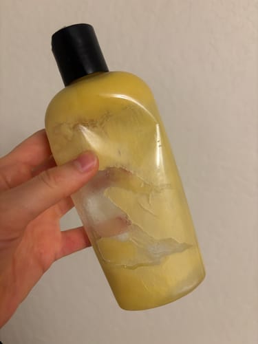 Customer photo review of Leave-in Conditioner for Hair & Skin - Mango 8oz