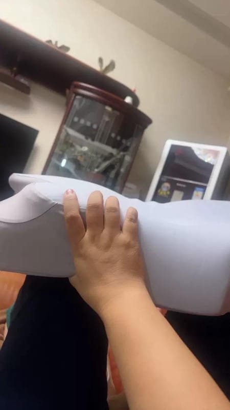 Customer photo review of PillowPlush Memory Foam Pillow