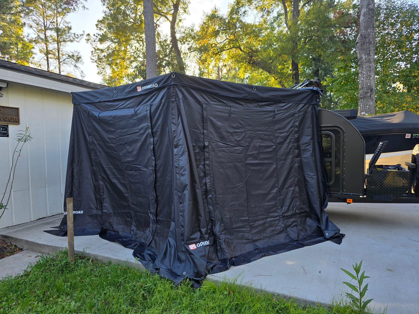 Customer photo review of OPENROAD 270 Awning Side Wall