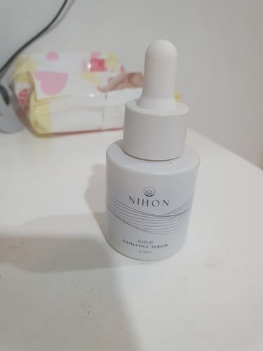 Customer photo review of Gold Radiance Serum