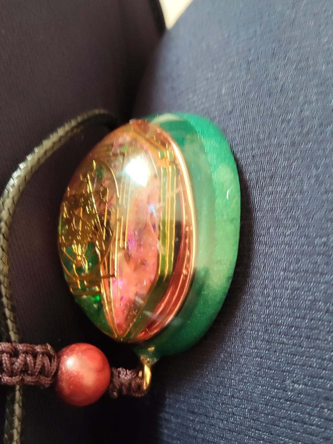 Customer photo review of Pendentif Énergétique "Alignement Sacré"