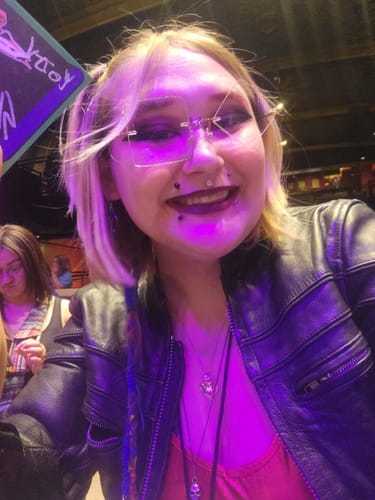 Customer photo review of Kiki Eyeglasses