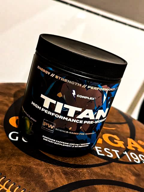 Customer photo review of Titan Pre-workout