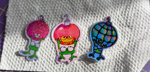 Customer photo review of Print Custom Stickers