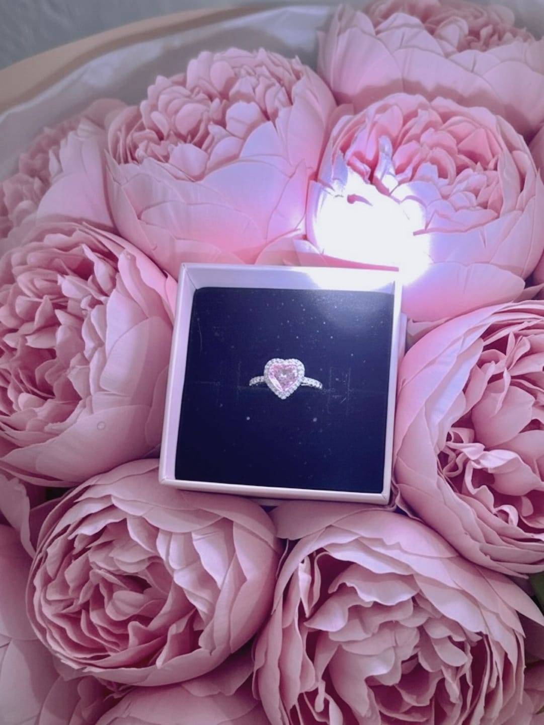 Customer photo review of (PINK) PRINCESS Ring