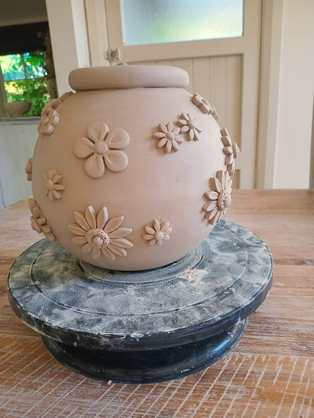 Customer photo review of WM2502 - Cream Stoneware Clay with Grog - 10kg