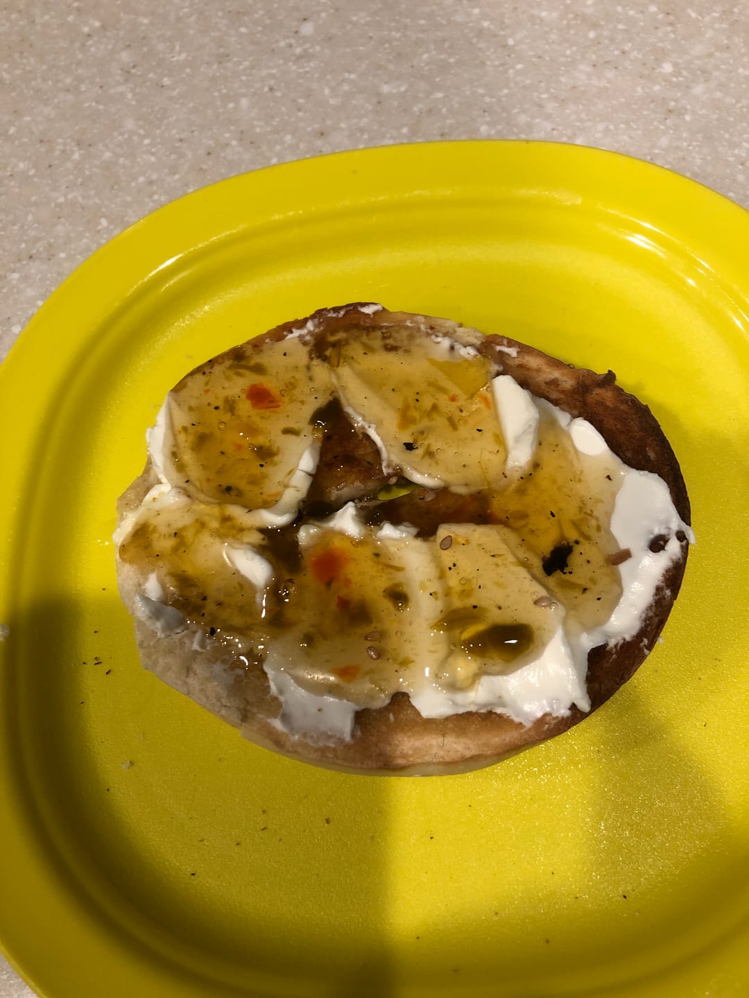 Customer photo review of Green Chili Jam Squeeze Bottle