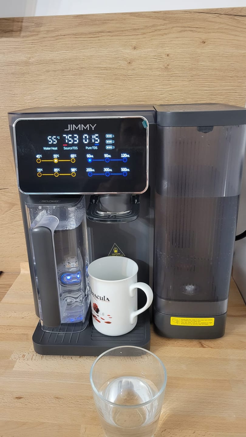 Customer photo review of R9 Countertop Reverse Osmosis Water Purifier