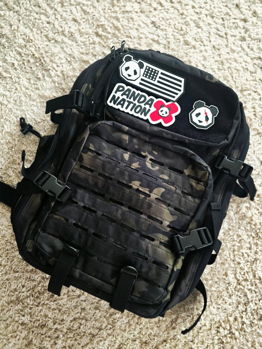 Customer photo review of Panda Tactical Backpacks