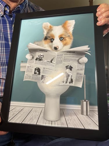 Customer photo review of Important meeting - Personalized Poster