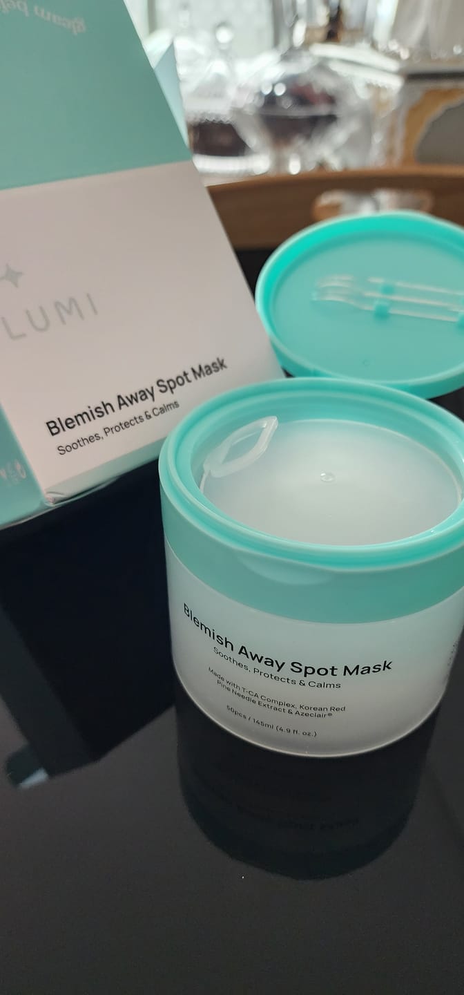 Customer photo review of Blemish Away Spot Mask