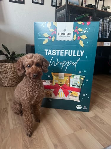 Customer photo review of Vorverkauf - Heimatgut Bio Snack Adventskalender