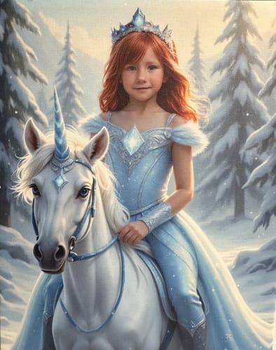 Customer photo review of The Ice Unicorn Princess