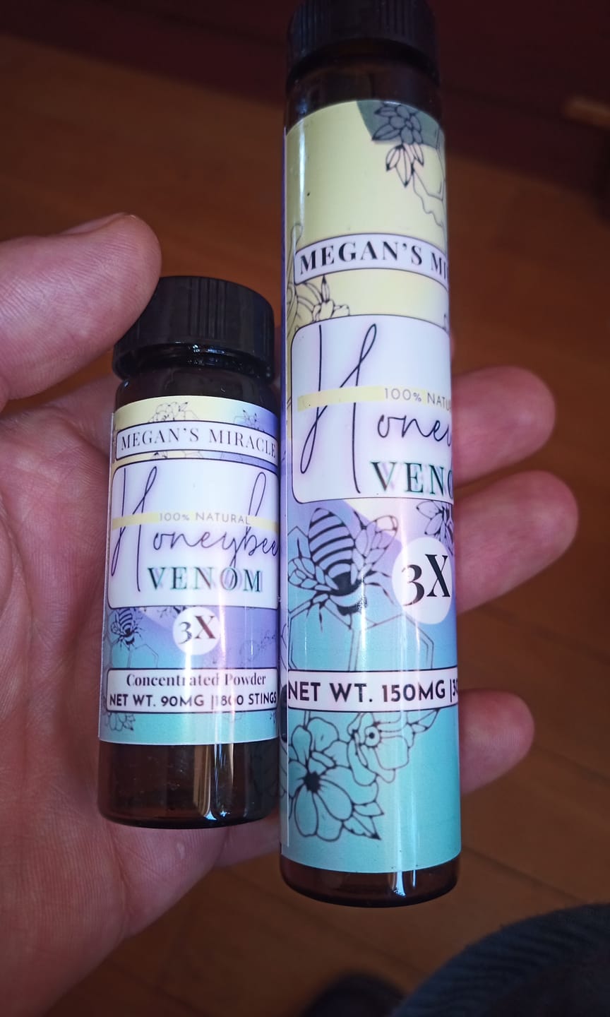 Customer photo review of Natural Grade Bee Venom Therapy Kit