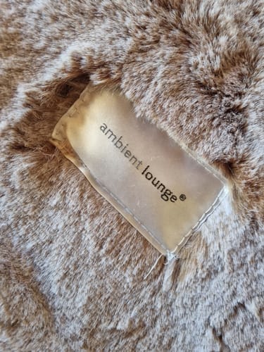 Customer photo review of Deluxe Faux Fur Throw