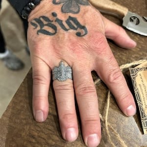 Customer photo review of Raven Ring
