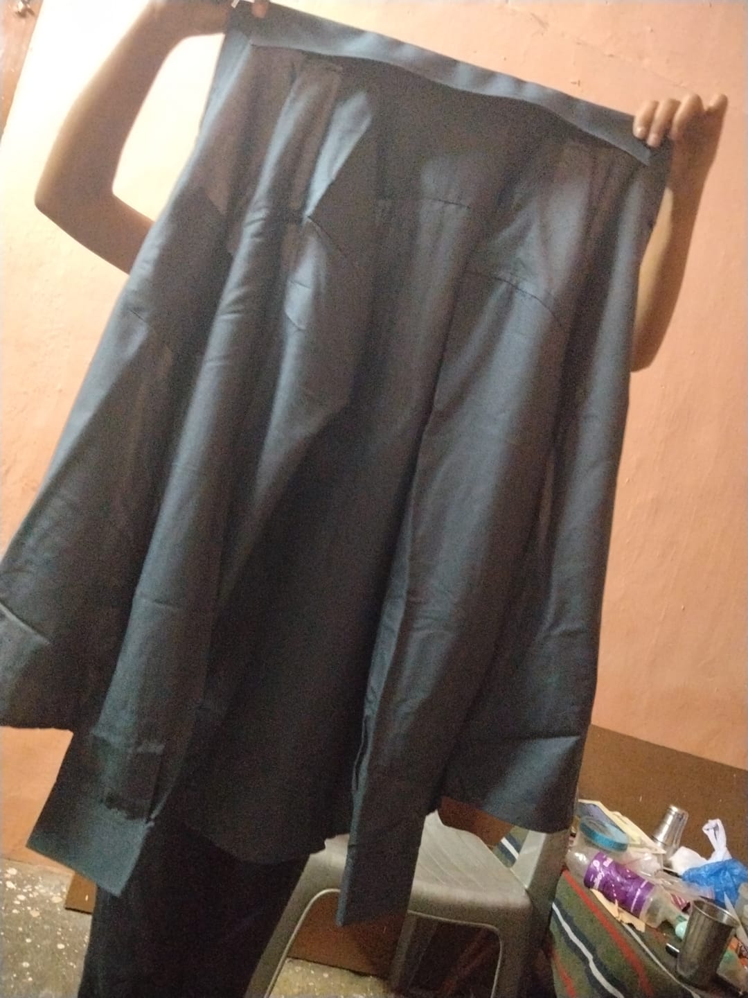 Customer photo review of Super Soft - Gray Formal Shirts for Men | Ariser