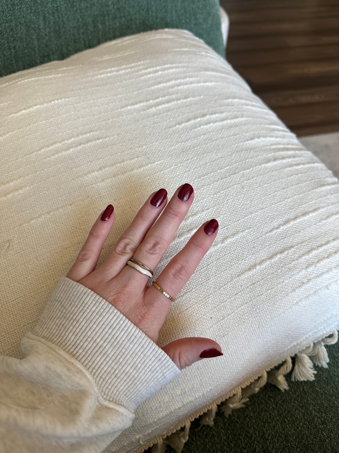 Customer photo review of Vera Gold Ring