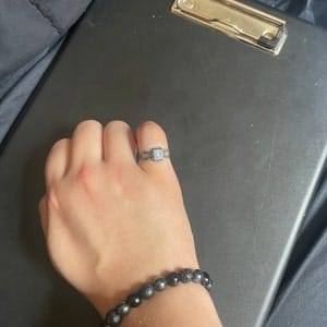 Customer photo review of Geometric Ring