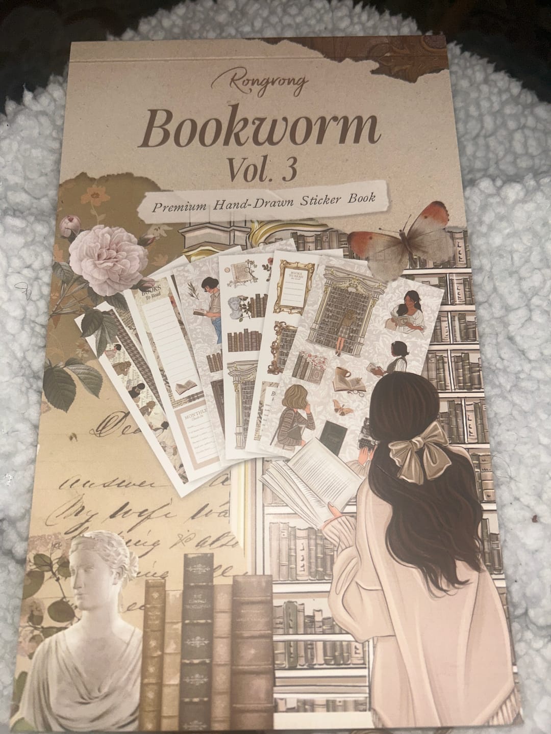 Customer photo review of Bookworm Vol. 3 Sticker Book