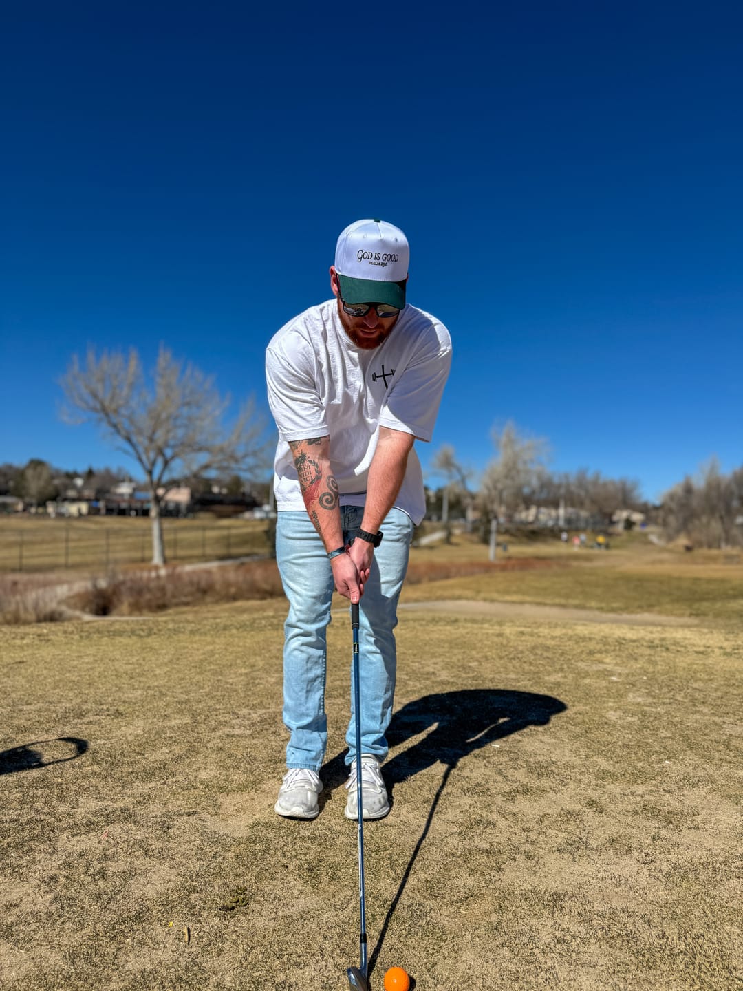 Customer photo review of Premium Embroidered Hat