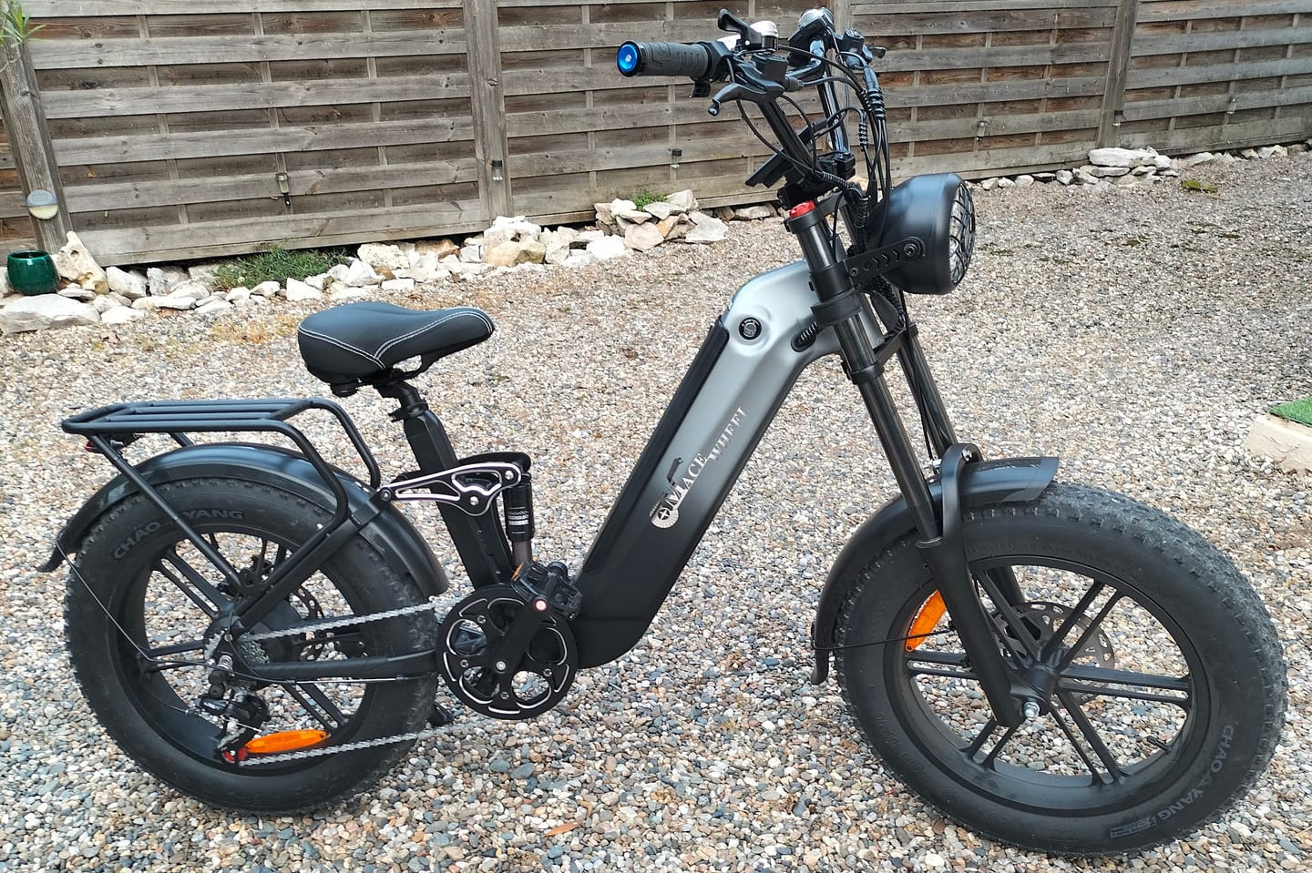 Customer photo review of CMACEWHEEL V20 750W 20" Fat Bike 960Wh Full Suspension E-bike with Torque Sensor 48V 20Ah Battery