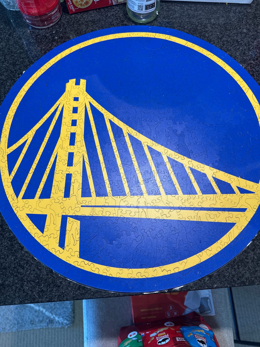 Customer photo review of Golden State Warriors™ - Wooden Puzzle