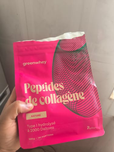 Customer photo review of Peptides de Collagène PEPTAN®