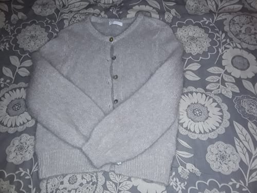 Customer photo review of Gilet Sélène -Ficelle