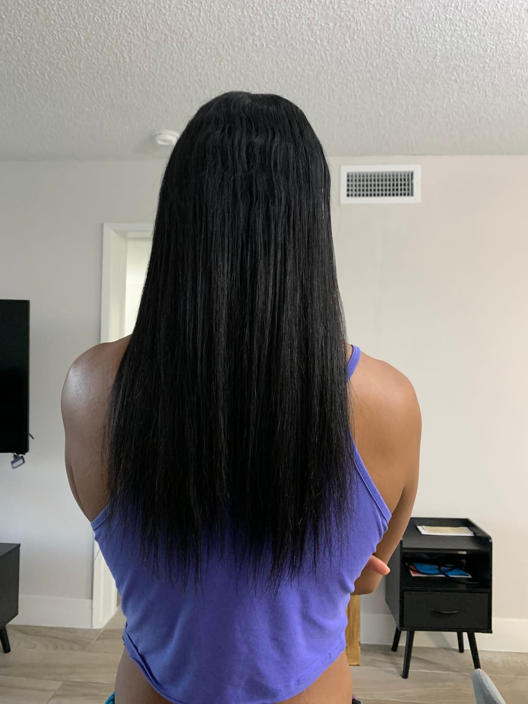 Customer photo review of Veganic Natural Hair Growth Oil