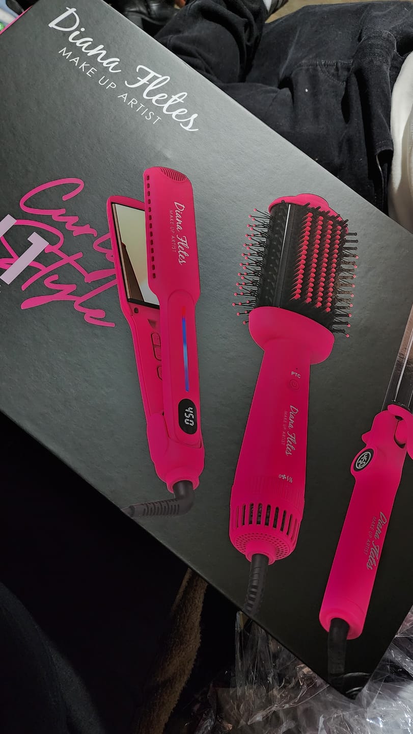 Customer photo review of Set 3 en 1 Estilizado Profesional Diana Fletes