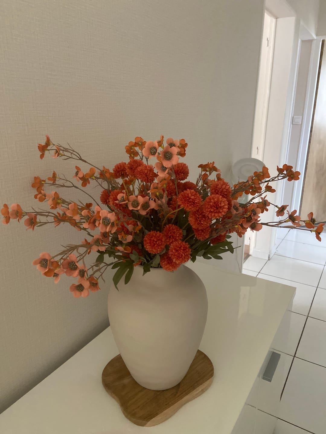 Customer photo review of Bouquet de Cire - Terracotta