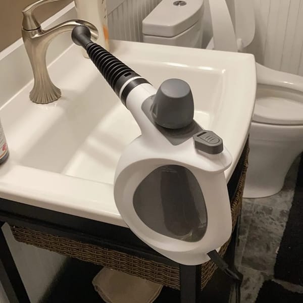 Customer photo review of CleanSteam Pro – Nettoyez efficacement sans produits chimiques