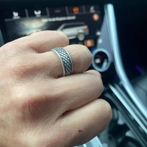 Customer photo review of Dragon Scale Ring