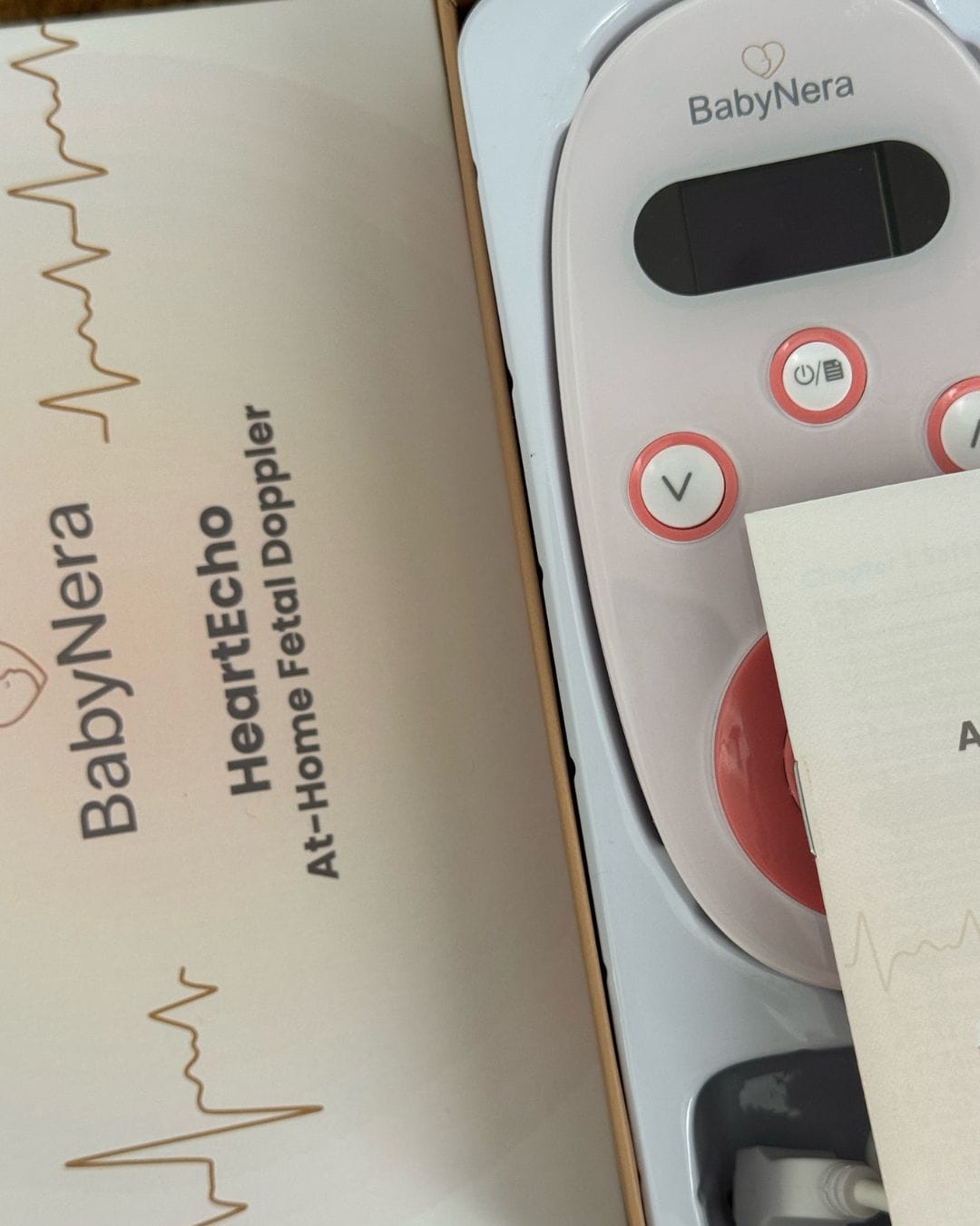 Customer photo review of BabyNera HeartEcho™ Fetal Doppler
