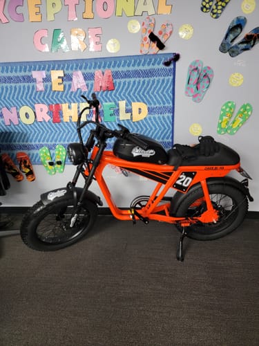 Orange Qiolor TIGER RL customer bike photo