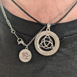 Customer photo review of Triquetra Pendant