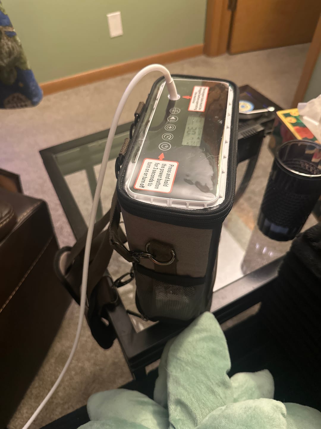 Customer photo review of VARON VP-6 Kontinuierlicher Sauerstoffkonzentrator Mobil mit Akku | 6-Stufen-Regelung, CE-geprüft