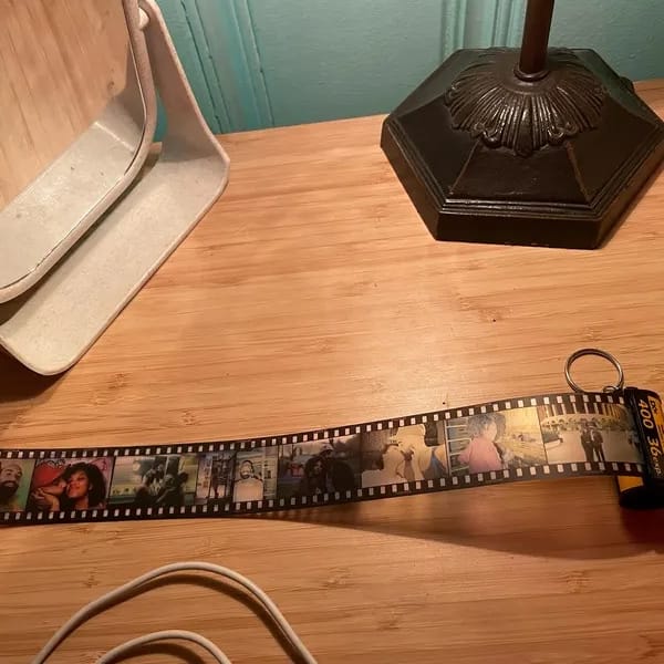 Customer photo review of Custom Drive Safe Film Roll Keychain For Your Love