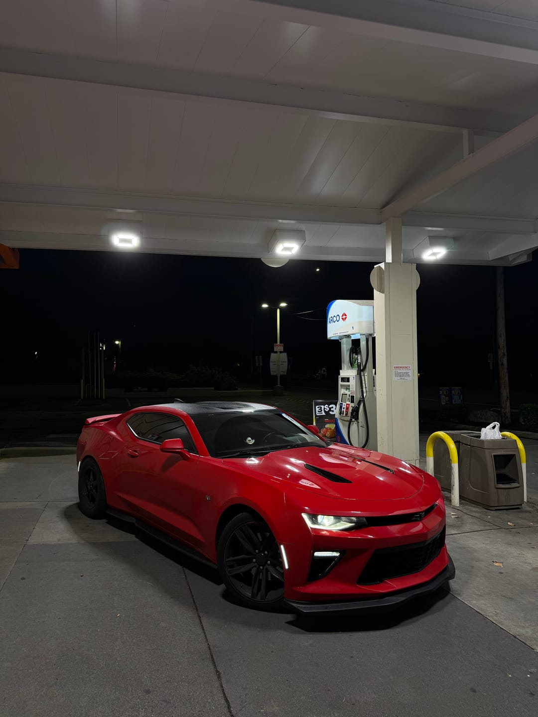 Customer photo review of 6th Gen Camaro SS T6 Performance Front Splitter