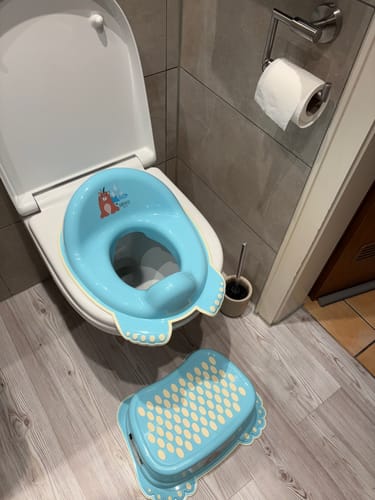 Customer photo review of Kinder Hocker - Trittschemel mit Anti-Rutsch Beschichtung