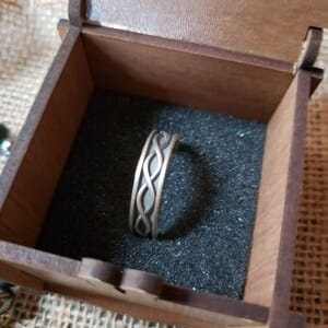 Customer photo review of Infinity Ring