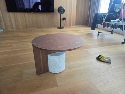 Customer-installed Sengu Round Low Table, view 1