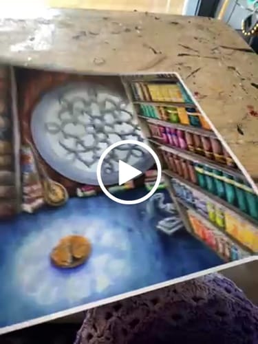 Customer video review of 11x14 Giclee Fine Art Prints