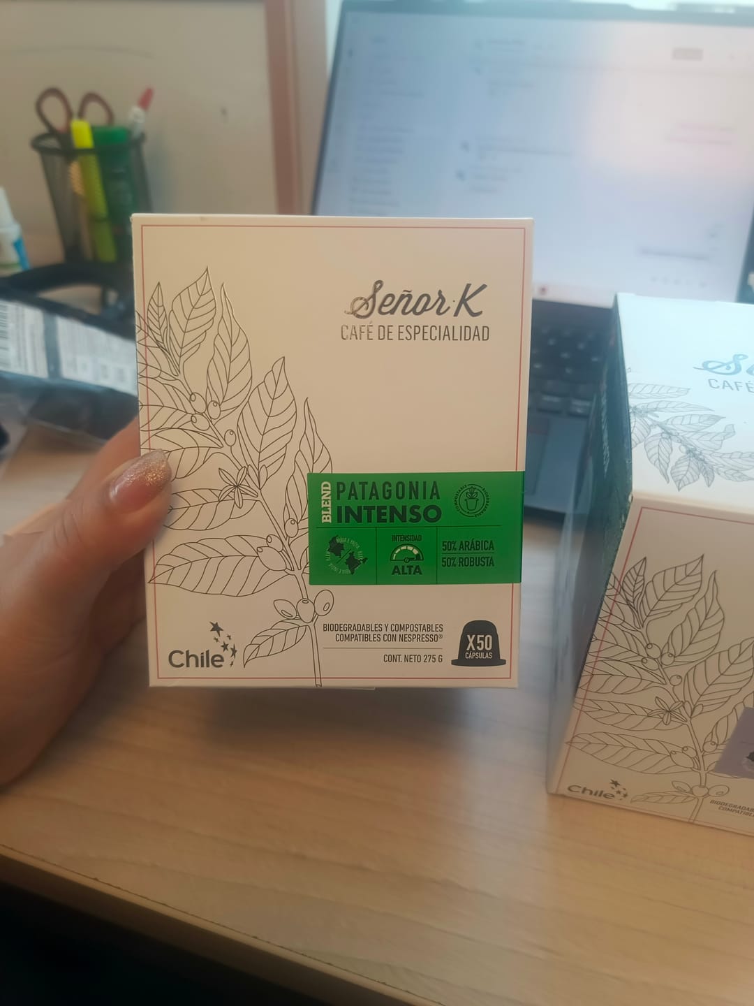 Customer photo review of Cápsulas para Nespresso | Blend Patagonia Intenso 50 UNIDADES