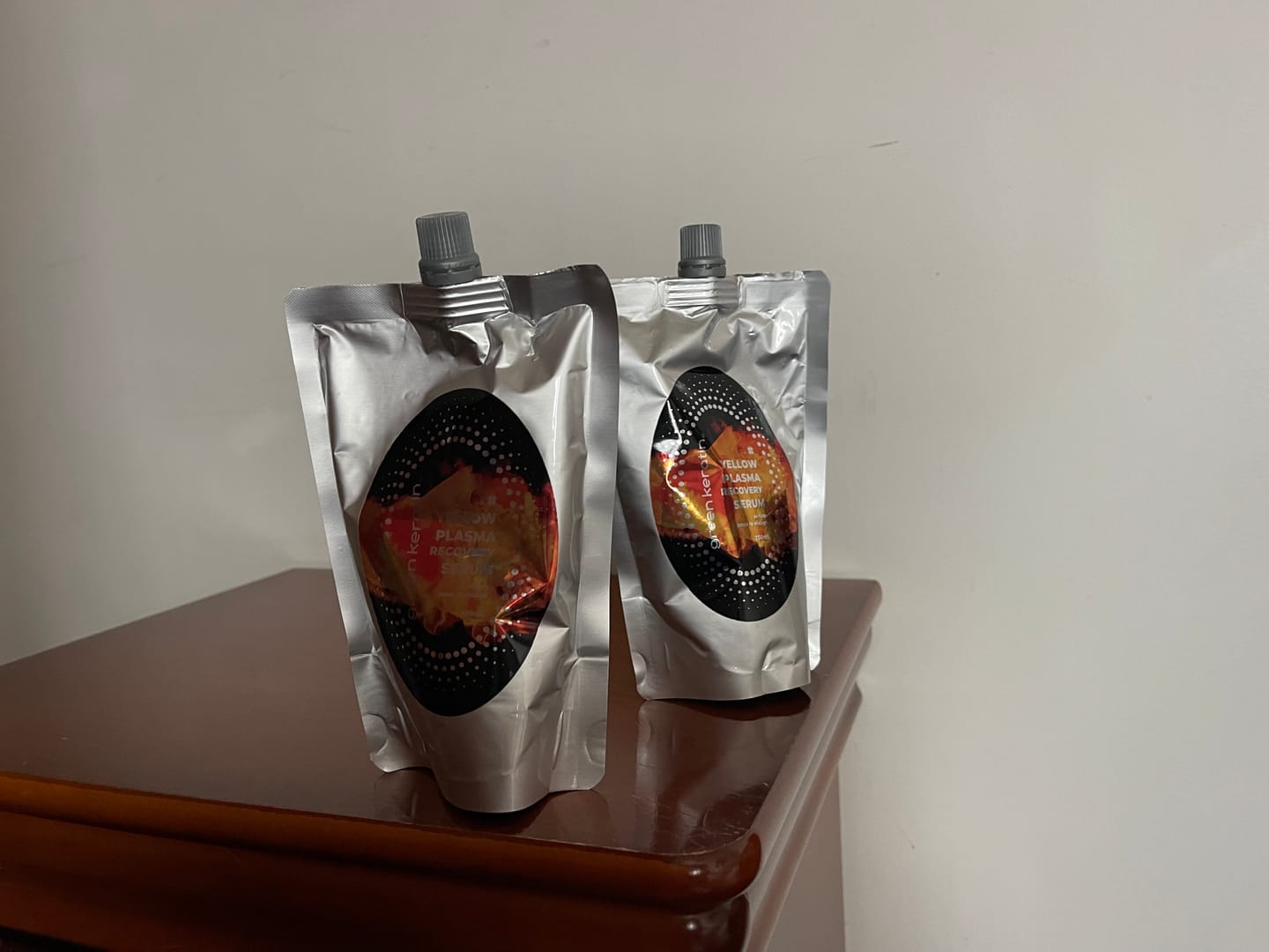 Customer photo review of YELLOW PLASMA – Sérum Réparateur pour le visage #FF