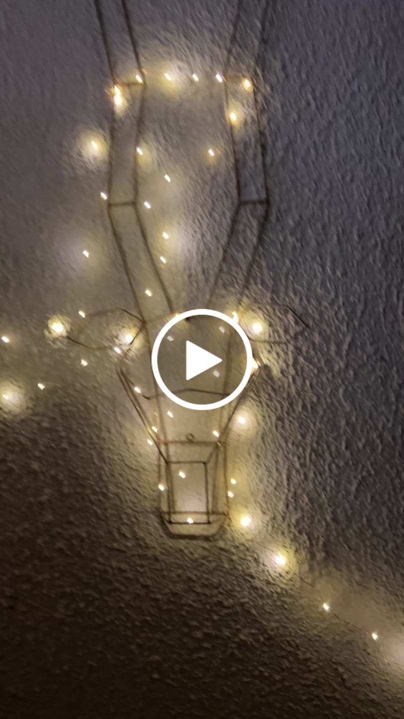 Customer video review of Copper Wire Solar Fairy Lights
