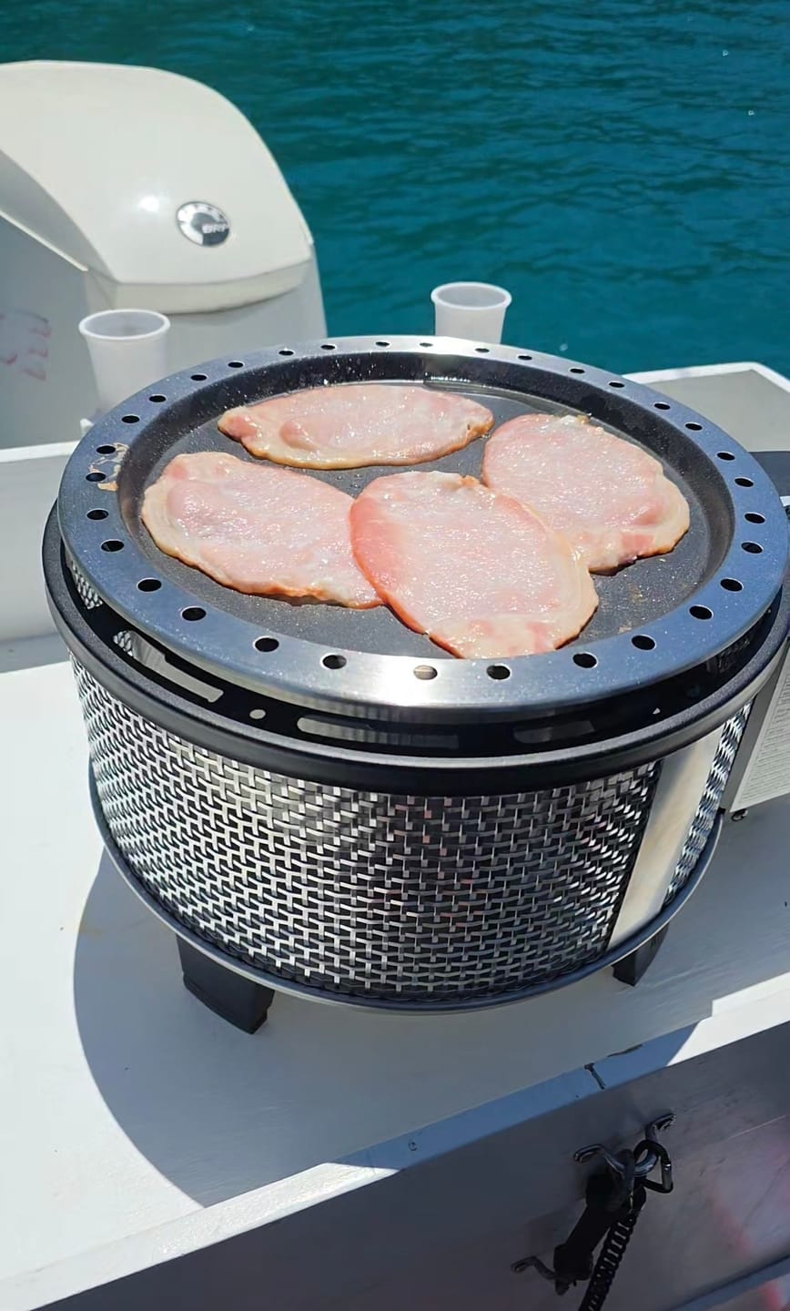 Customer photo review of COBB Grill Gas Bundle