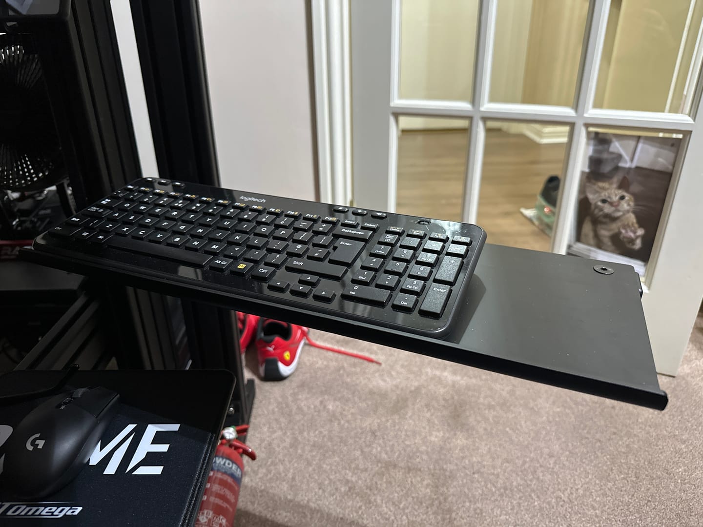 Customer photo review of PRIME Keyboard Tray