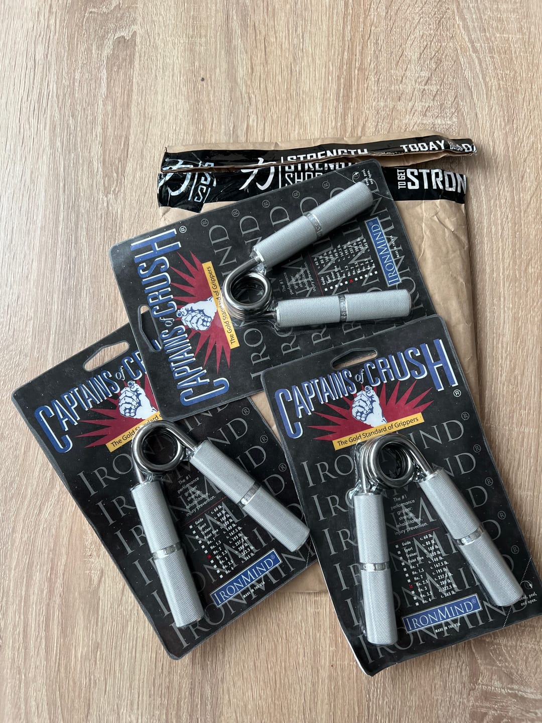 Customer photo review of Captains of Crush Hand Grippers